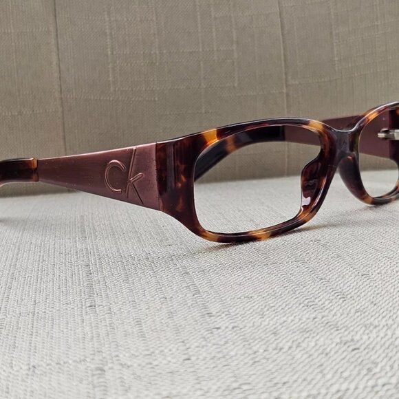 Calvin Klein Women Glasses/Sunglasses Frame Brown CK1057S 58[]15 124 Eyeglasses - Picture 2 of 11